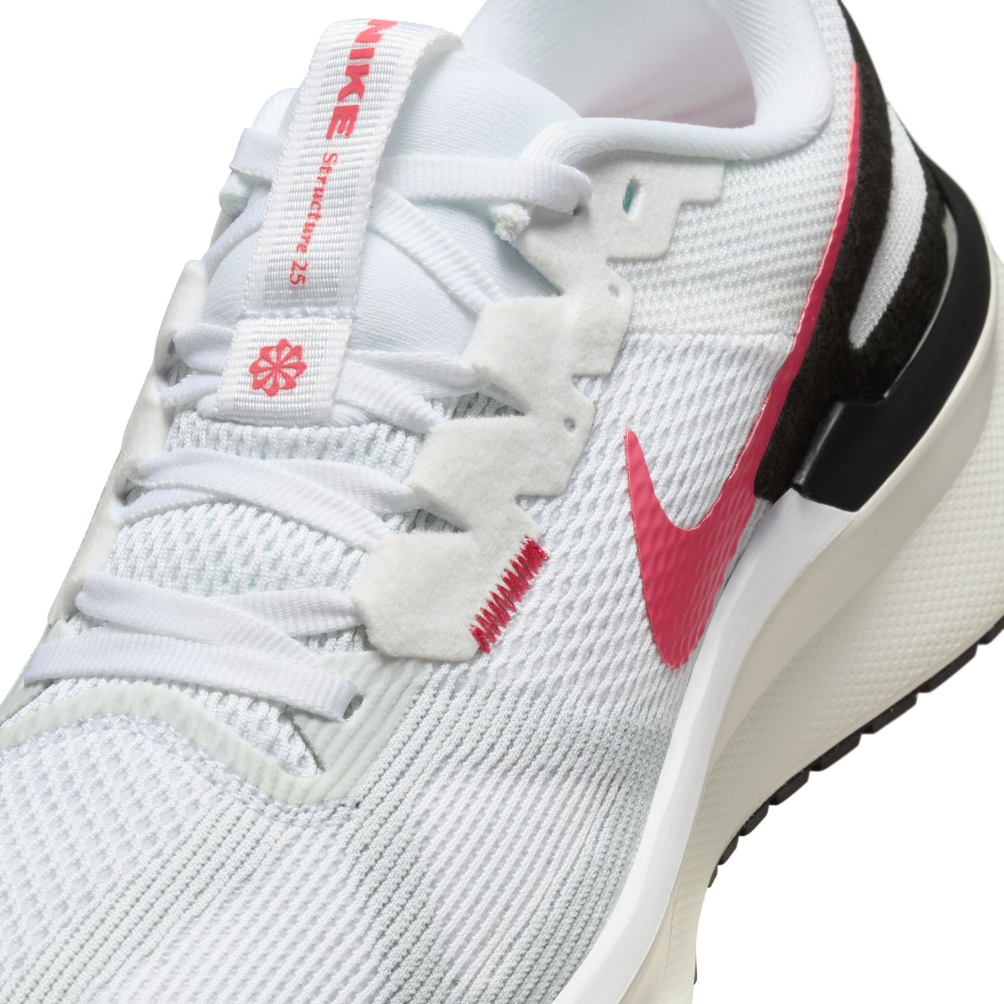 Nike Structure 25 Women's - White/Black-Aster Pink-Pure Platinum