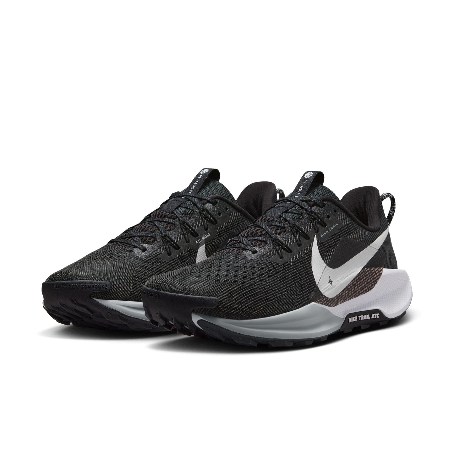 Nike React Pegasus Trail 5 Men's - Black/Wolf Grey/White