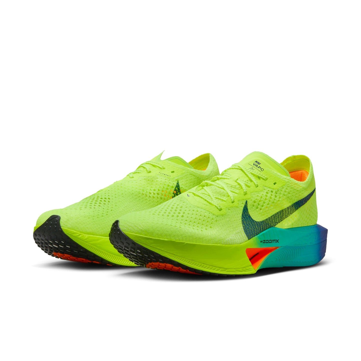 Nike Vaporfly 3 Men's Road Running Shoes - Volt/Scream Green/Barely