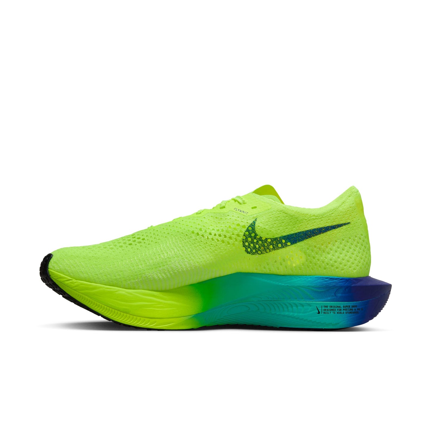 Nike Vaporfly 3 Men's Road Running Shoes - Volt/Scream Green/Barely