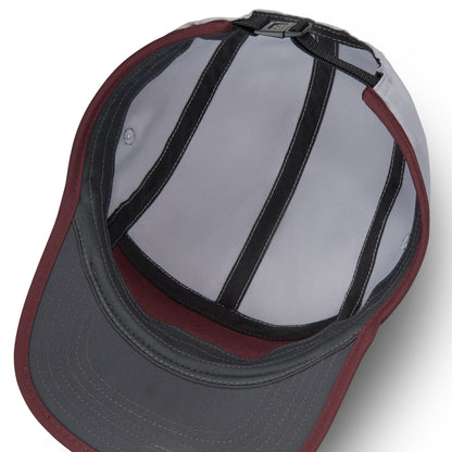 Nike Unisex Dri-Fit Fly Cap - Cement Grey/Burgundy