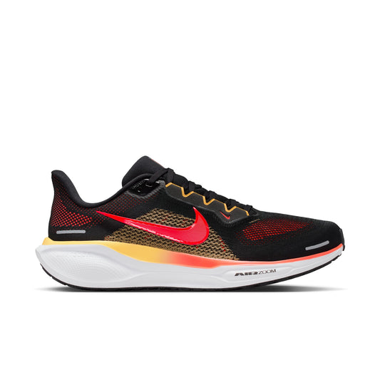 Nike Air Zoom Pegasus 41 Men's - Black/Topaz Gold/Bright Crimson