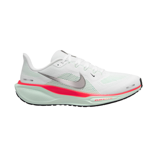 Nike Air Zoom Pegasus 41 Men's - White/Metallic Silver/Barely Green