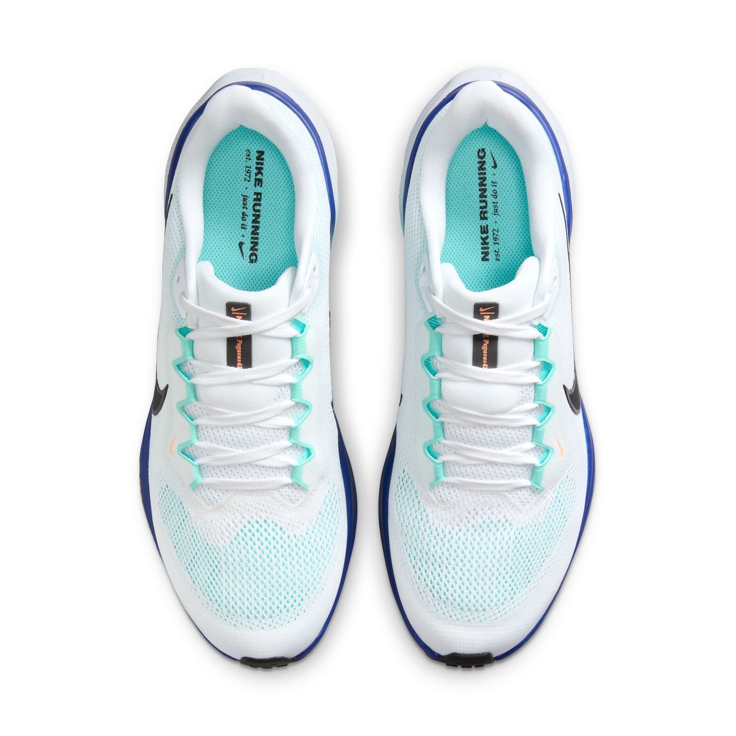 Nike Air Zoom Pegasus 41 Men's - White/Black/Hyper Turquoise/Concord