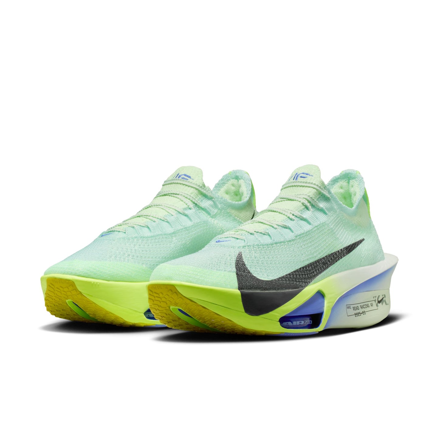 Nike Alphafly 3 Men's Road Running Shoes - Barely Green/Volt Tint/Volt Ice/Black Spruce