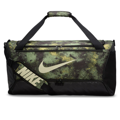 Nike Brasilia 9.5 Training Duffel Bag - Camo AOP Oil