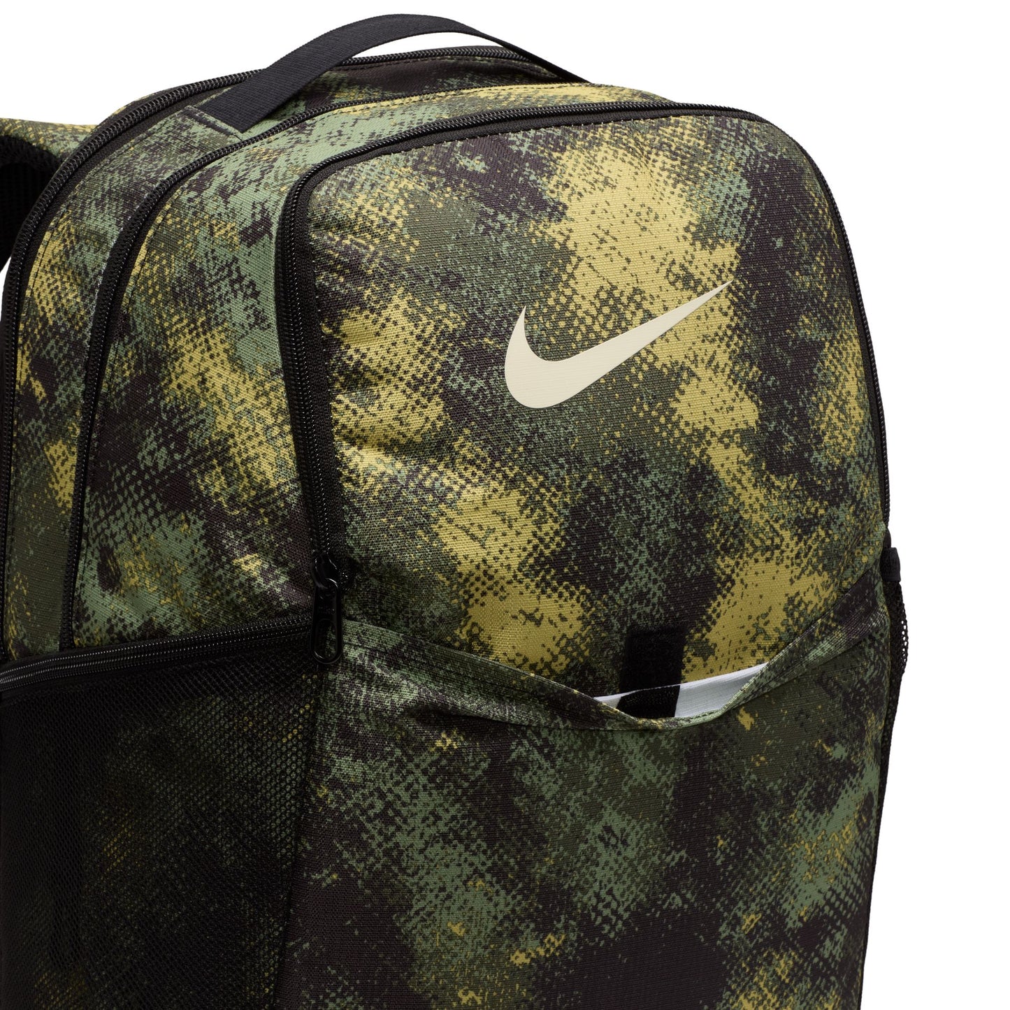 Nike Brasilia Backpack - Oil Green/Black/Coconut Milk