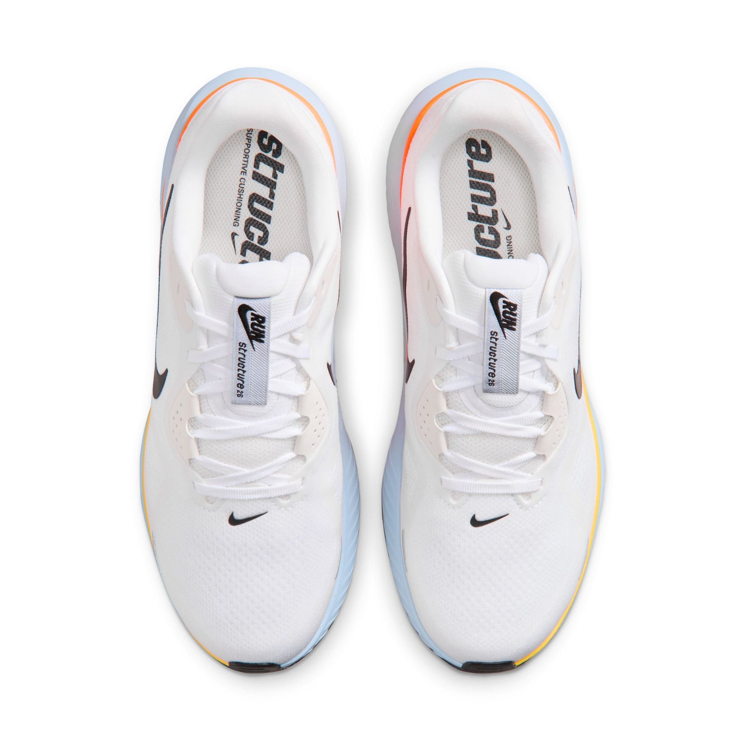 Nike Structure 26 Men's - White/Hydrogen Blue/Total Orange/Black