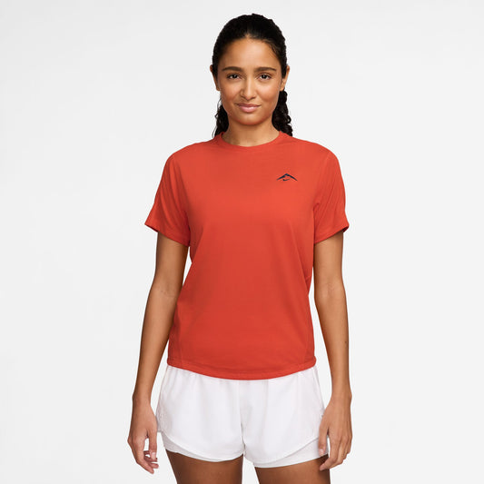 Nike Dri-FIT Women's Trail Running T-Shirt - Picante Red/Black