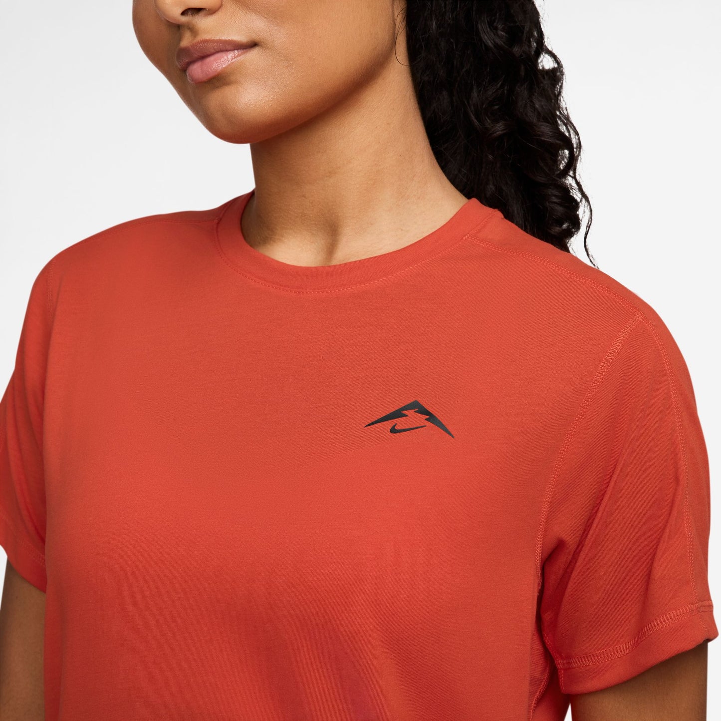 Nike Dri-FIT Women's Trail Running T-Shirt - Picante Red/Black