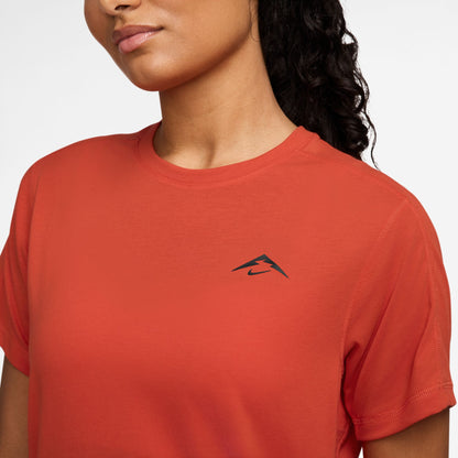 Nike Dri-FIT Women's Trail Running T-Shirt - Picante Red/Black