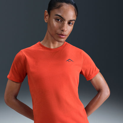 Nike Dri-FIT Women's Trail Running T-Shirt - Picante Red/Black