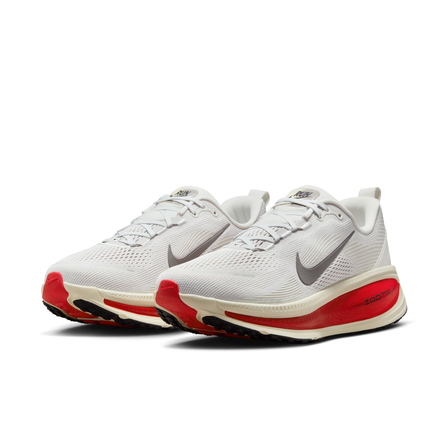 Nike Vomero 18 Men's Running Shoes - Platinum/Tint/Siren Red