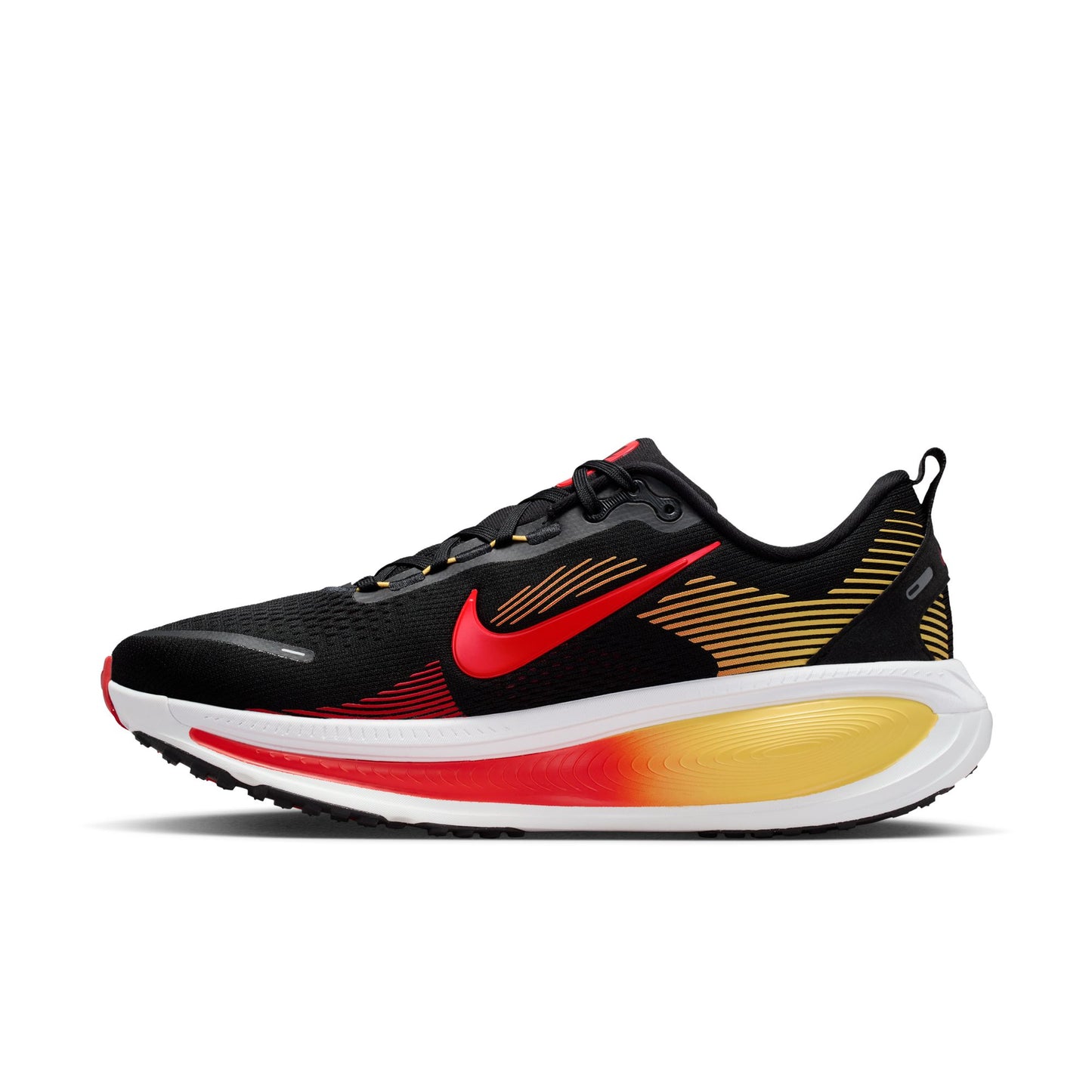 Nike Vomero 18 Men's Running Shoes -  Black/Light Crimson/Topaz Gold/Bright Crimson