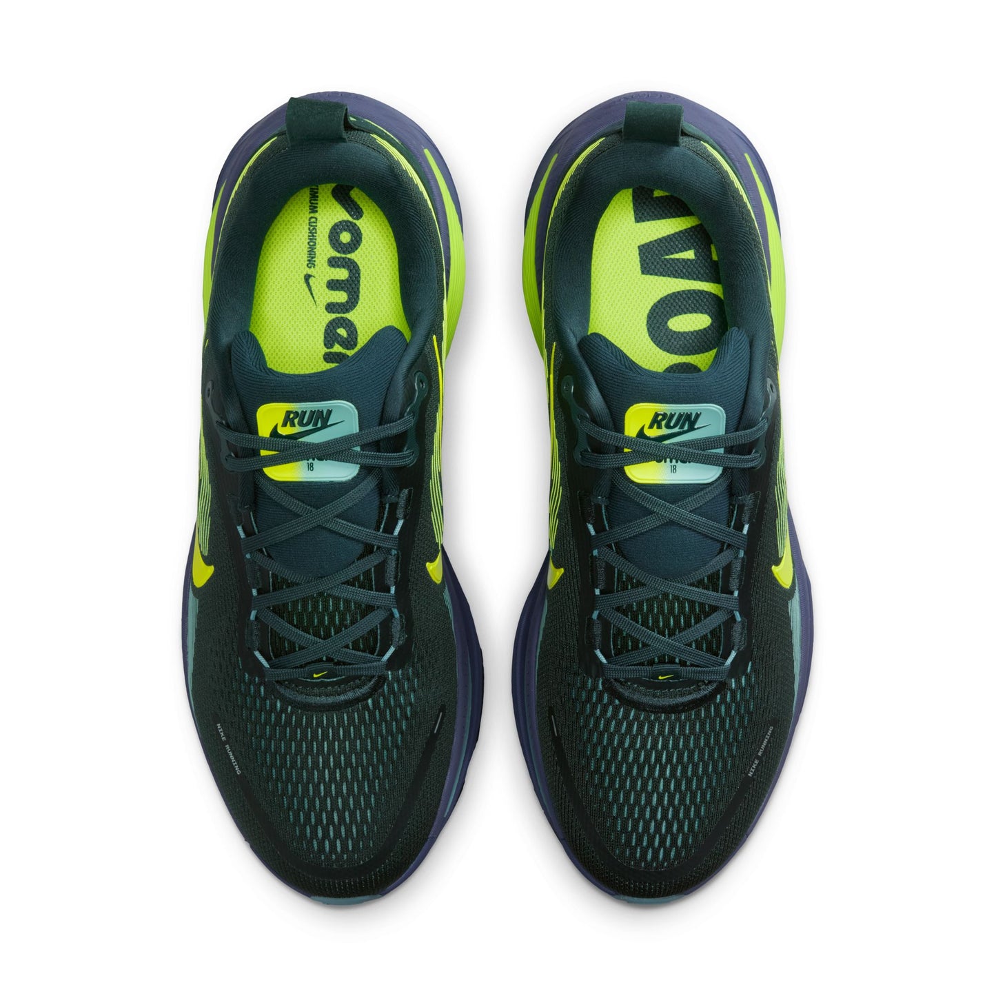 Nike Vomero 18 Men's Running Shoes - Seaweed Sanded Purple Volt