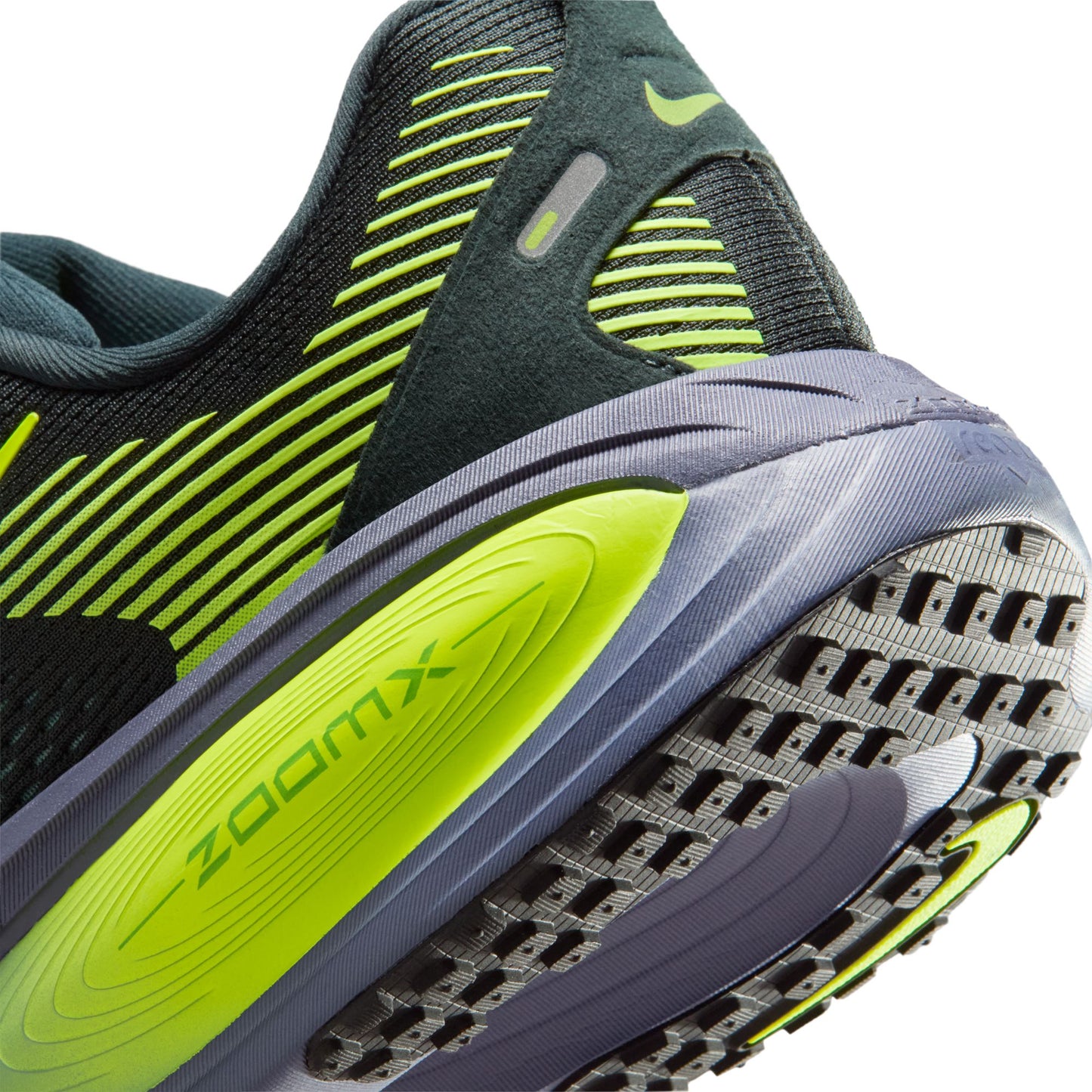 Nike Vomero 18 Men's Running Shoes - Seaweed Sanded Purple Volt
