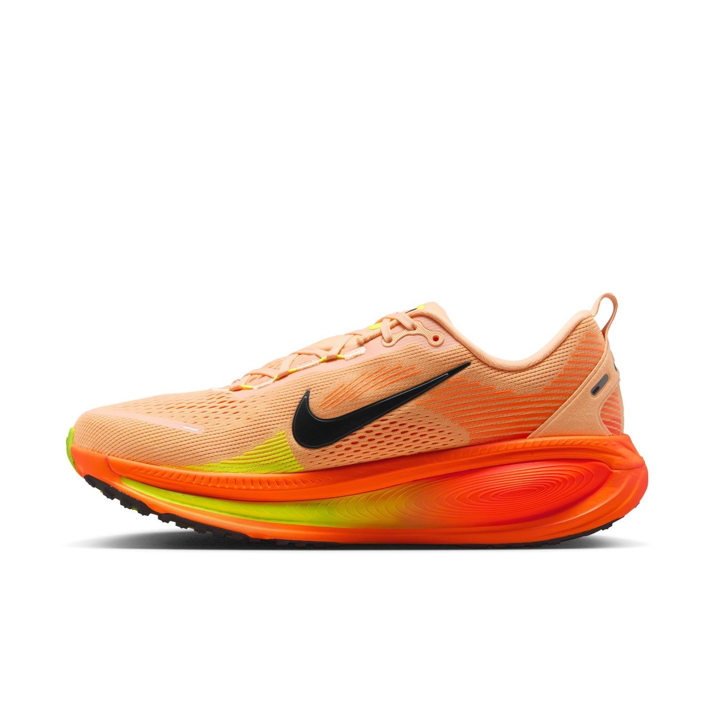 Nike Vomero 18 Men's Running Shoes - Orange/Black/Total Noir