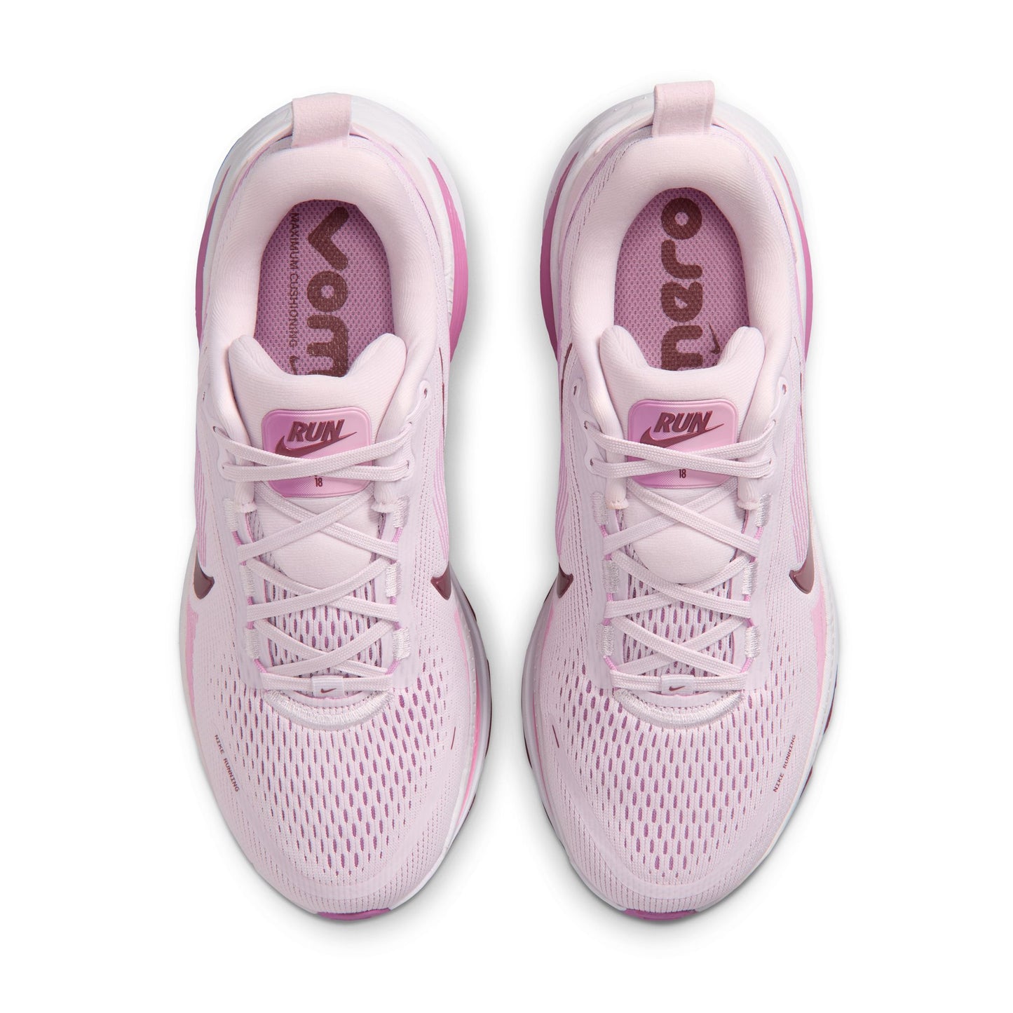 Nike Vomero 18 Women's Road Running Shoes - Bleached Lilac/Pink