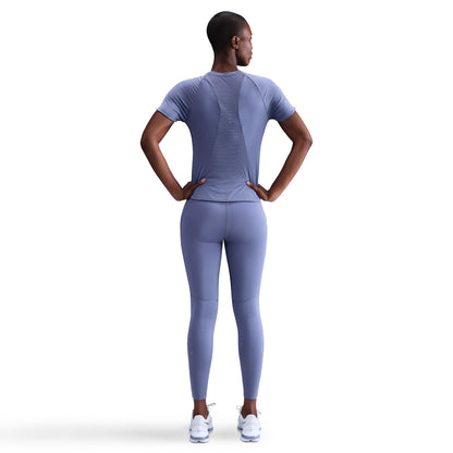 Nike Swift Dri-Fit Short Sleeve Top - World Indigo/reflective Silver
