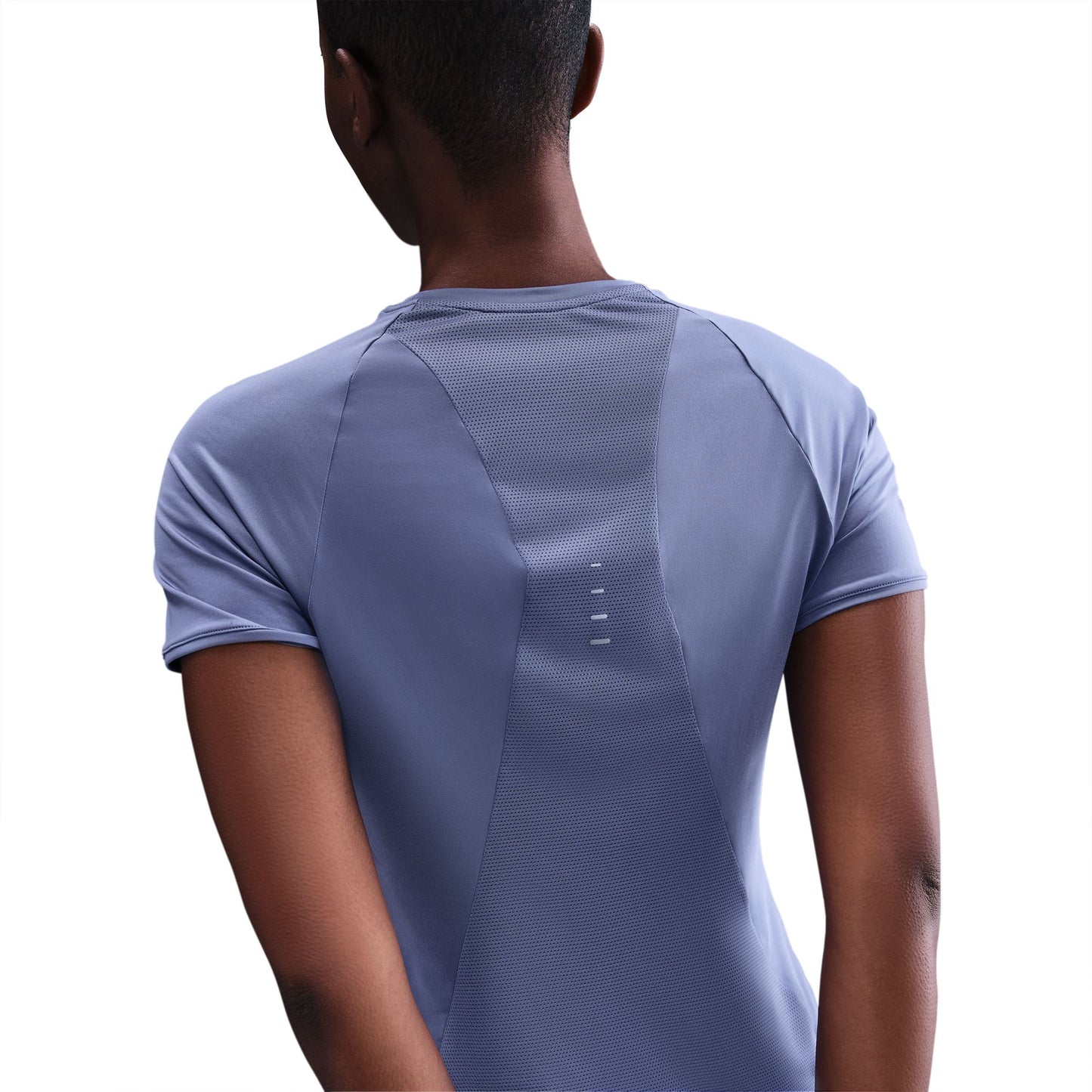 Nike Swift Dri-Fit Short Sleeve Top - World Indigo/reflective Silver
