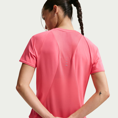 Nike Swift Dri-Fit Short Sleeve Top - Sea Coral/Reflective Silver