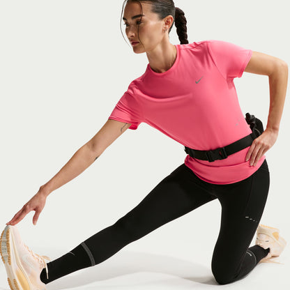Nike Swift Dri-Fit Short Sleeve Top - Sea Coral/Reflective Silver