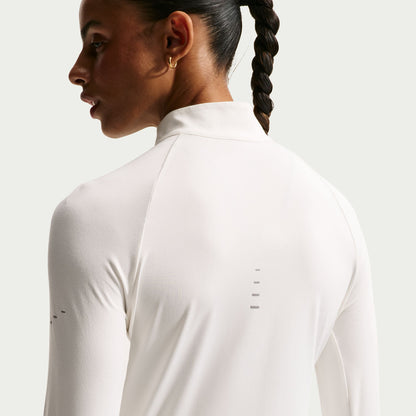 Nike Swift Women's Dri-FIT UV 1/4-Zip Running Top - Sail