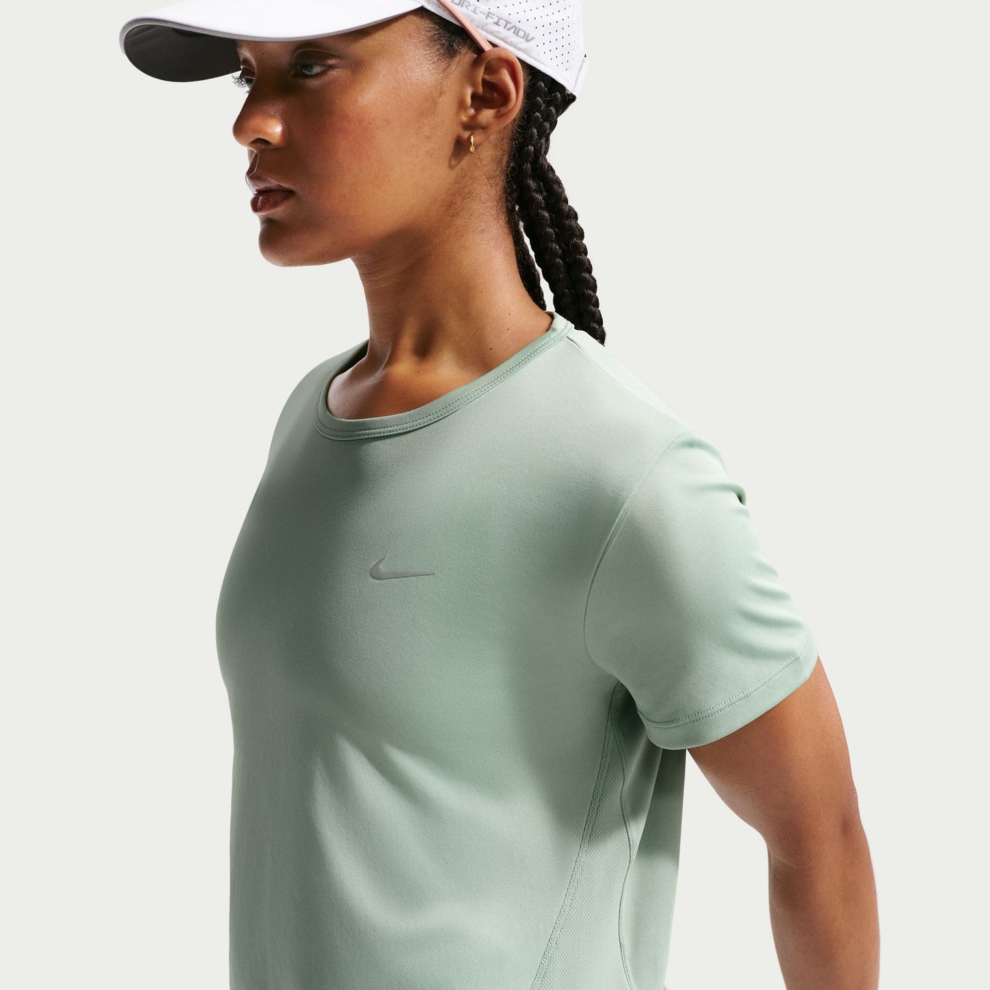 Nike Tempo Dri-FIT SS Running Top Women's - Steam