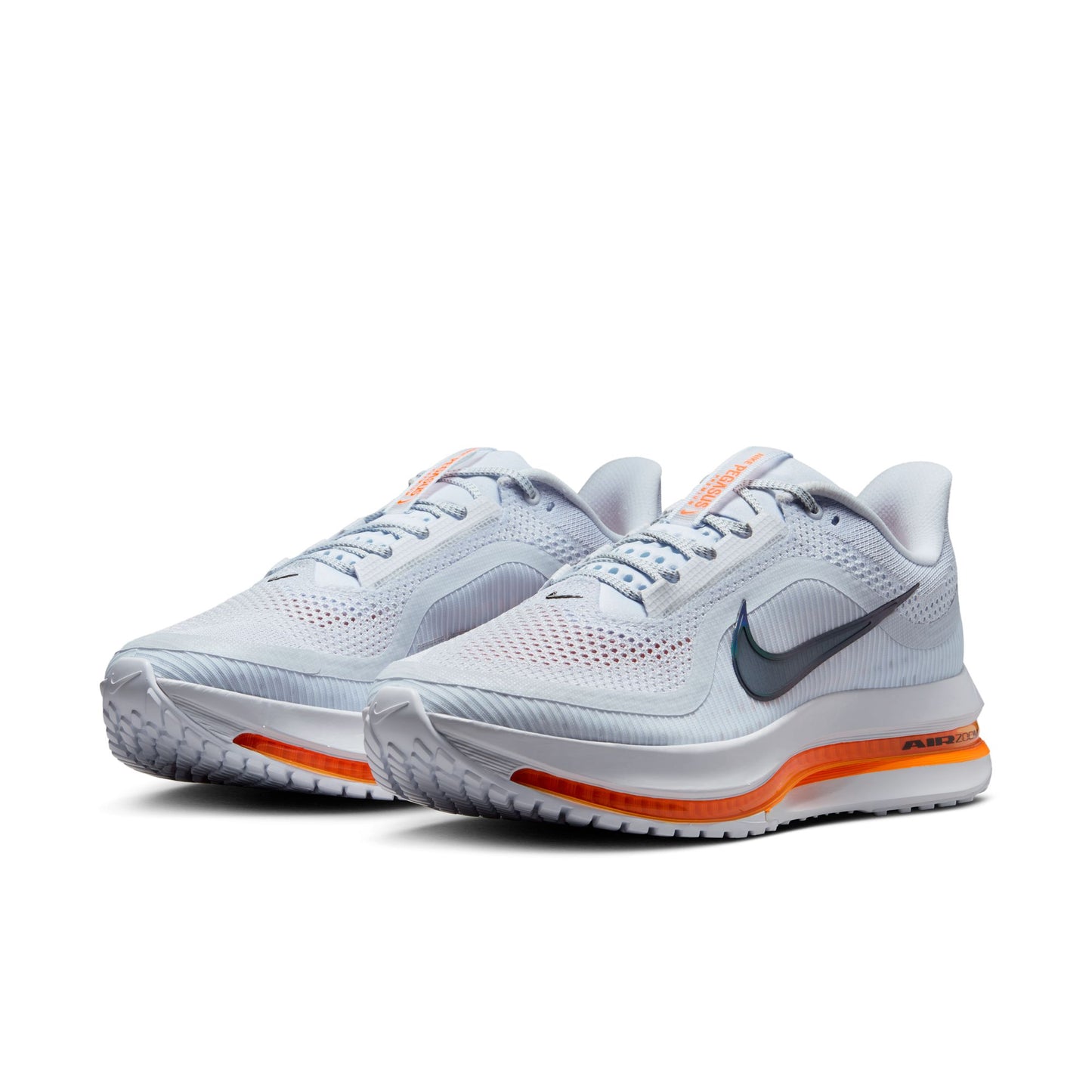 Nike Pegasus Premium - Men's - Football Grey/Multi Colour-Total Orange