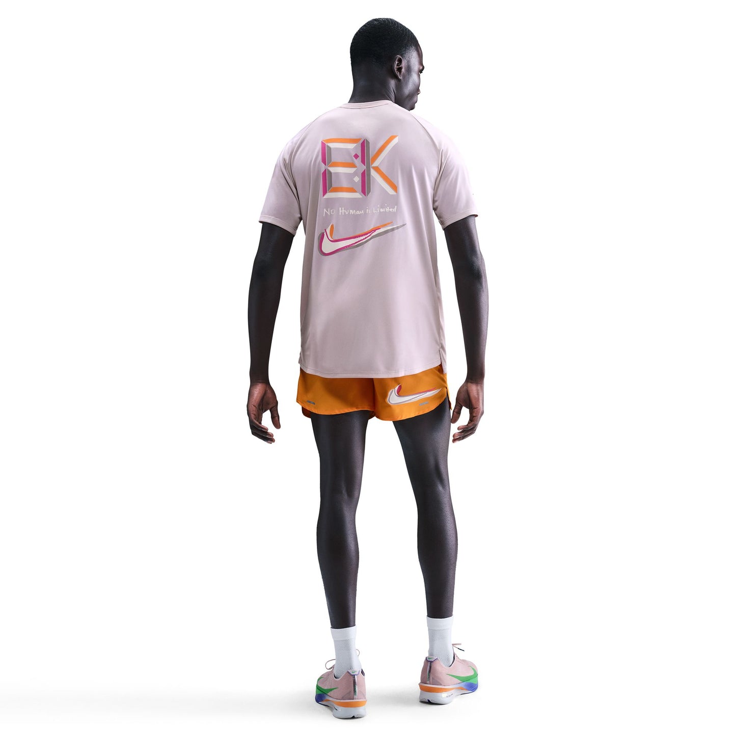 Nike Dri-Fit ADV Eliud Kipchoge Stride Short Sleeve Top - Sediment Red