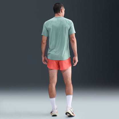 Nike Stride Men's Dri-FIT ADV Short-Sleeve Running Top - Cannon/Reflective Silver