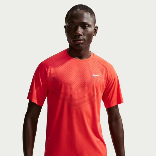 Nike Stride Men's Dri-FIT ADV Short-Sleeve Running Top - Light Crimson