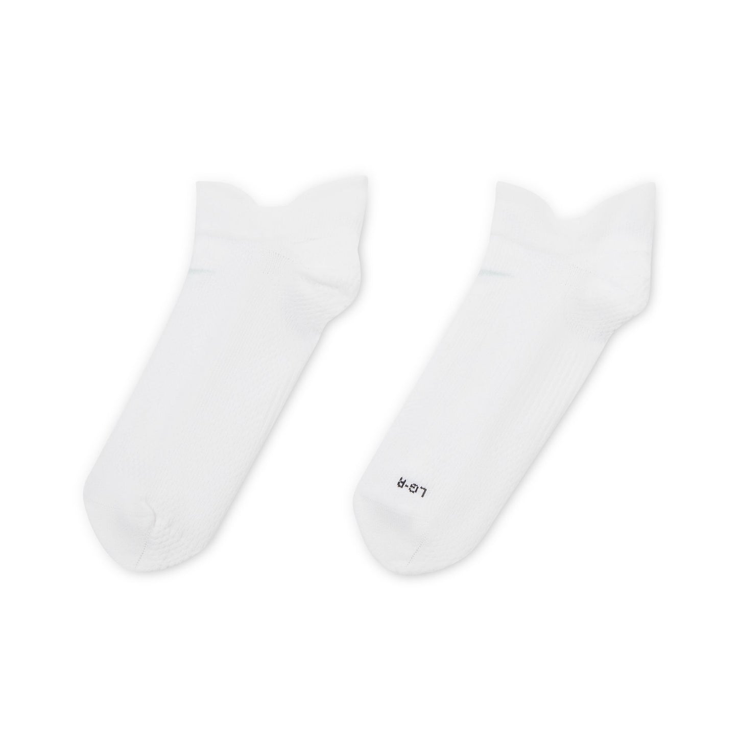 Nike Running Lightweight No-Show Socks (1 Pair) - White/Black/Pure Platinum