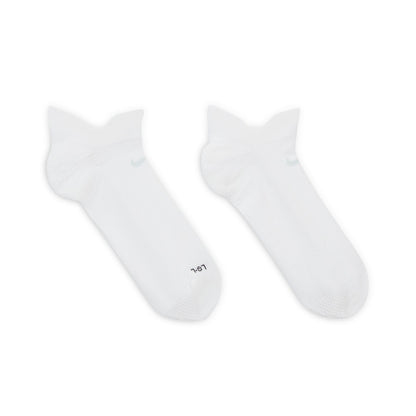 Nike Running Lightweight No-Show Socks (1 Pair) - White/Black/Pure Platinum