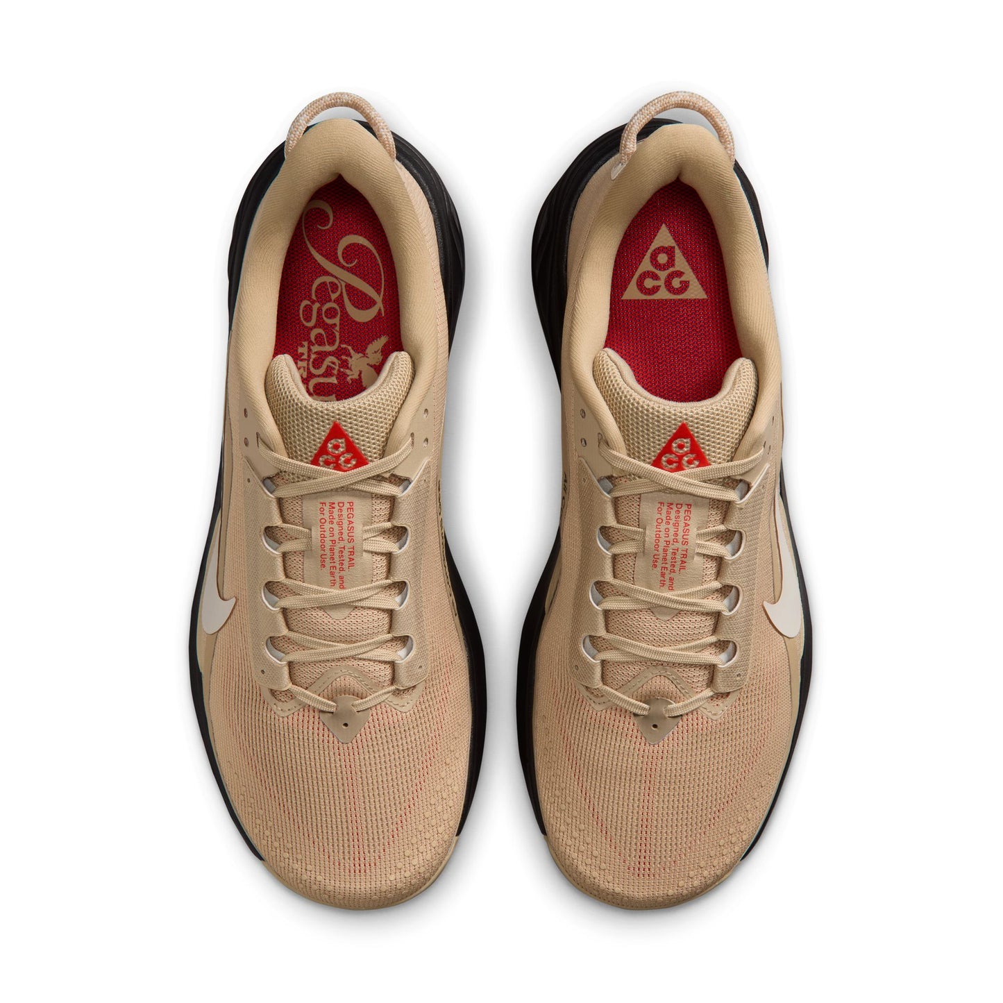 Nike ACG Pegasus Trail Men's -  Linen/Black/Light Crimson/Light Orewood Brown
