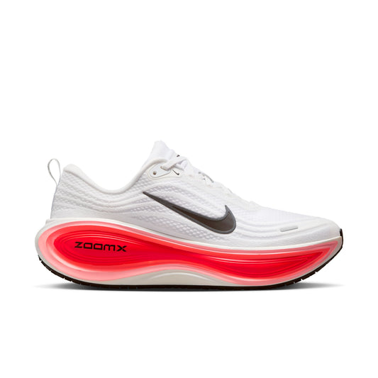 Nike Vomero Plus Men's Running Shoes - White & Bright Crimson