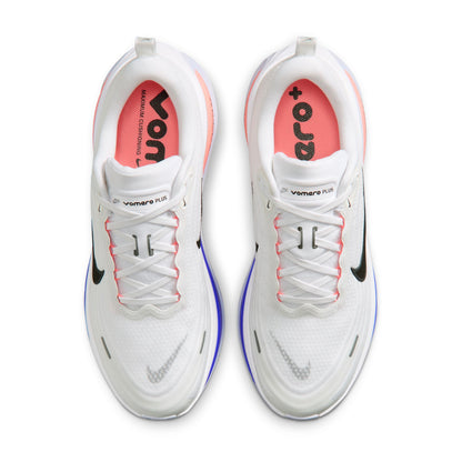 Nike Vomero Plus Men's Running Shoes - White/Atomic Pink/Racer Blue