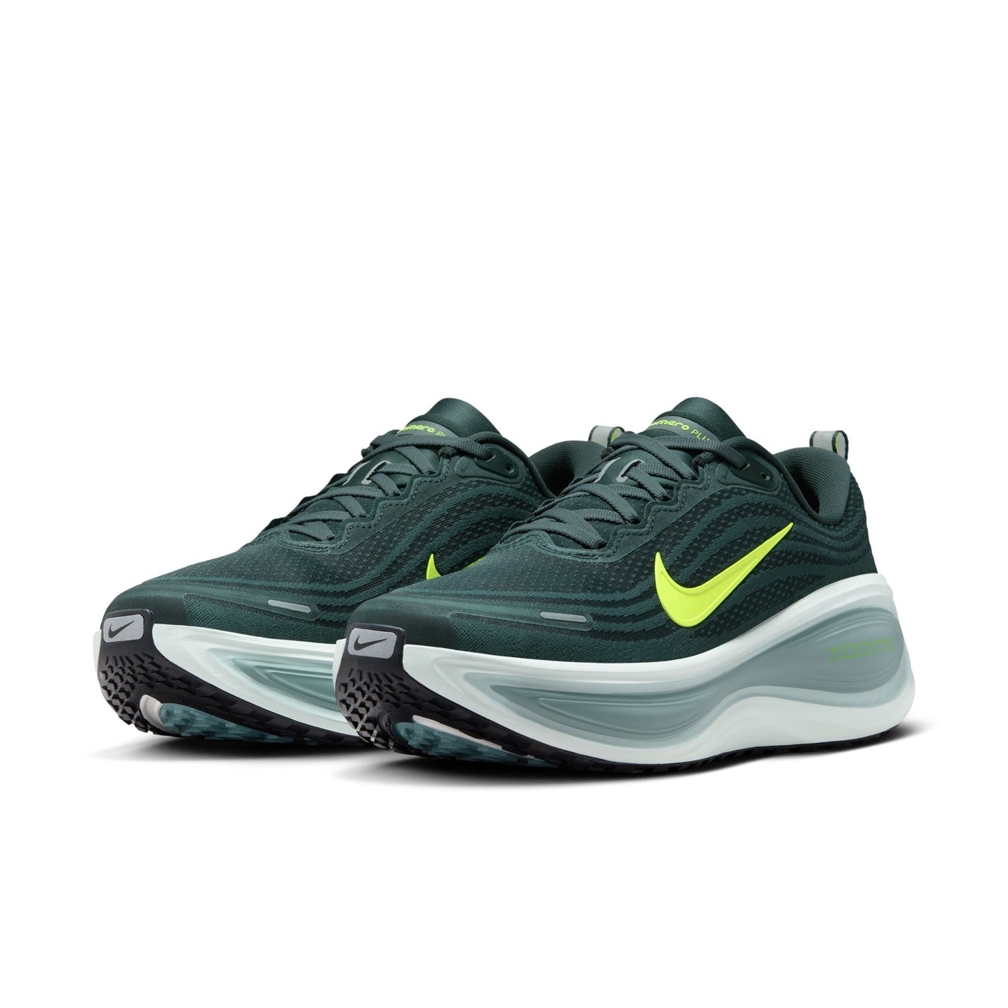 Nike Vomero Plus Men's Running Shoes - Seaweed Cannon Green Haze Volt