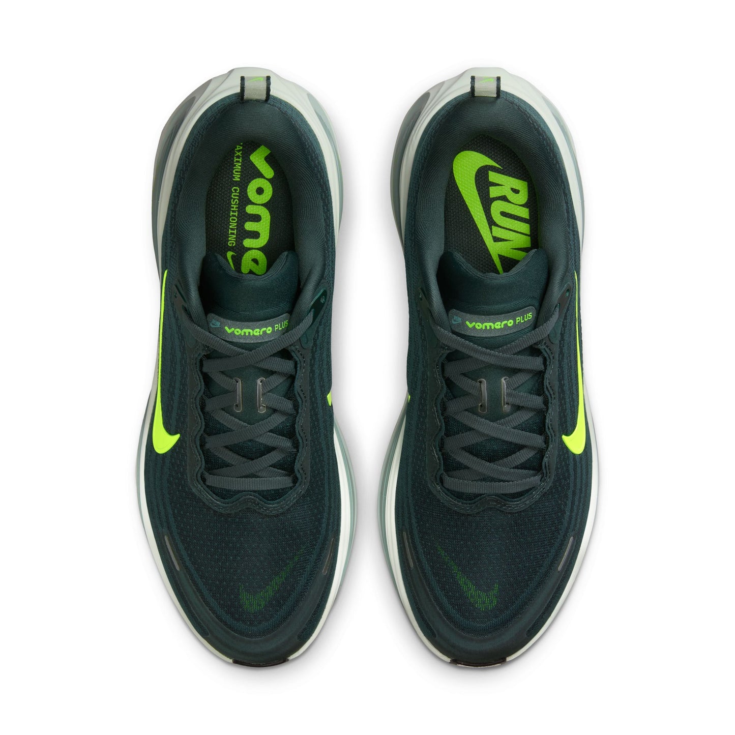 Nike Vomero Plus Men's Running Shoes - Seaweed Cannon Green Haze Volt
