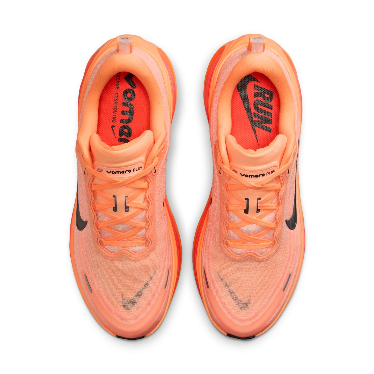 Nike Vomero Plus Men's Running Shoes - Orange Pulse/Hot Lava/Total Orange/Black