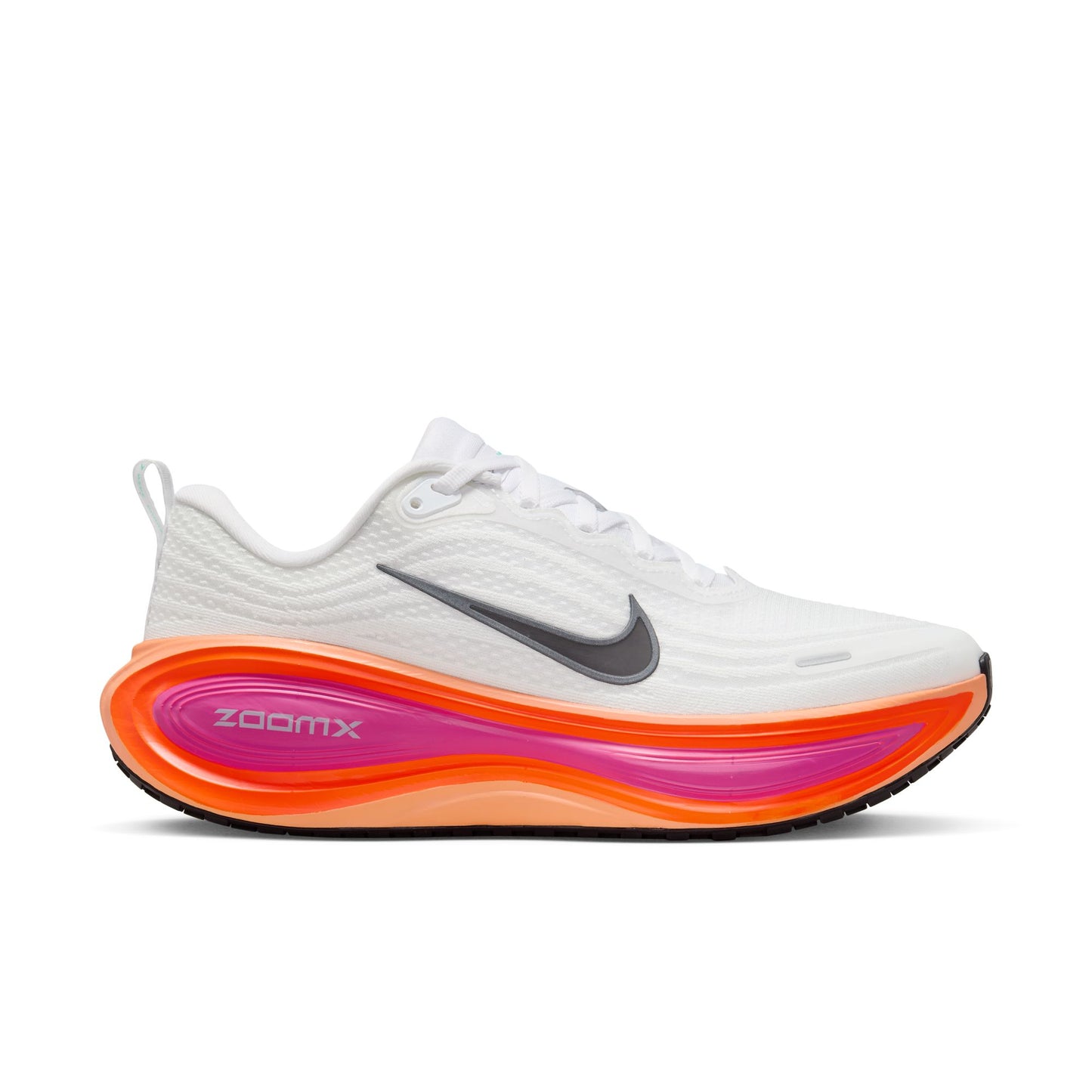 Nike Vomero Plus Women's Road Running Shoes -White/Fire Pink/Hyper Crimson/Black