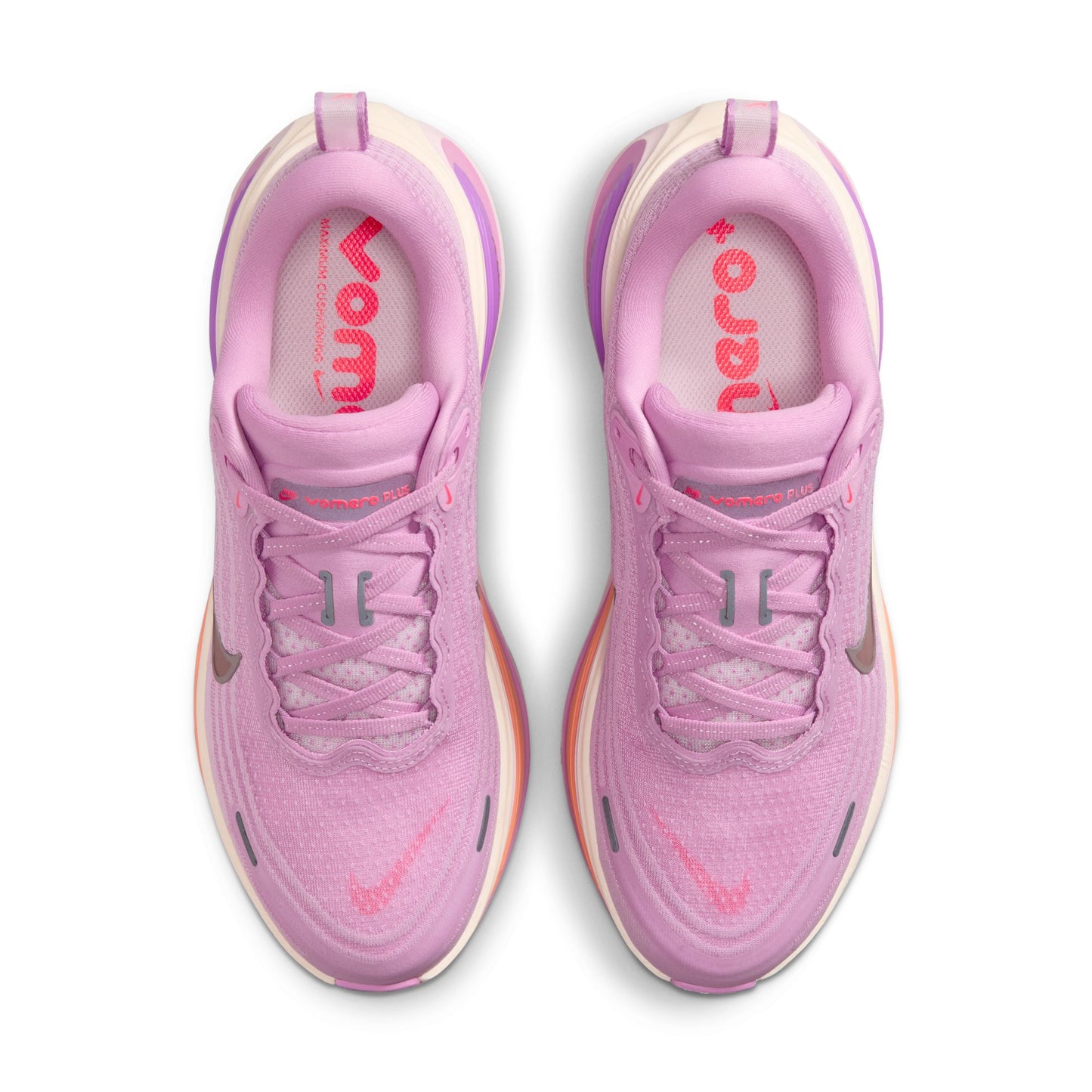 Nike Vomero Plus Women's Road Running Shoes - Light Magenta/Bright Violet