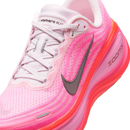 Nike Vomero Plus Women's Road Running Shoes - Hyper Pink/Burgundy Crush-Bright Crimson