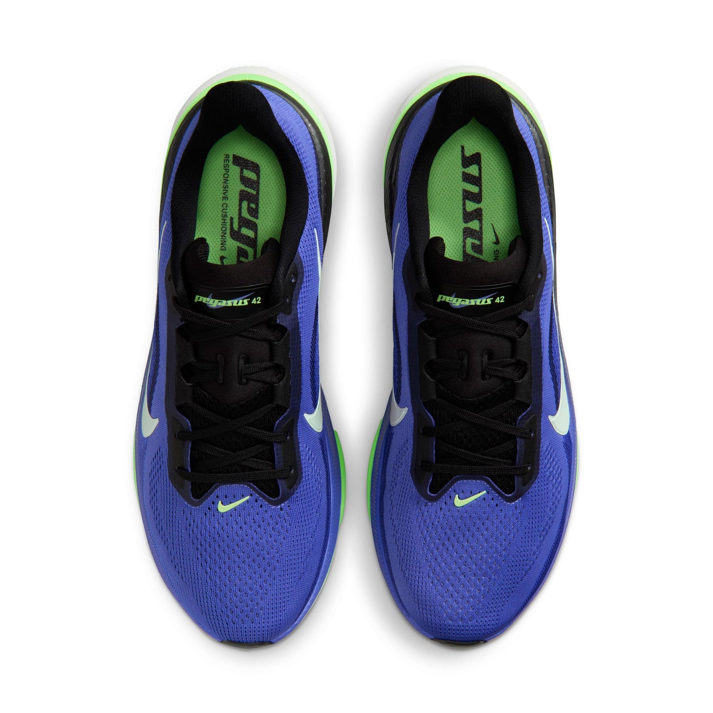 Nike Air Zoom Pegasus 42 Men's - Sapphire/Summit White-Lapis-Lime Blast
