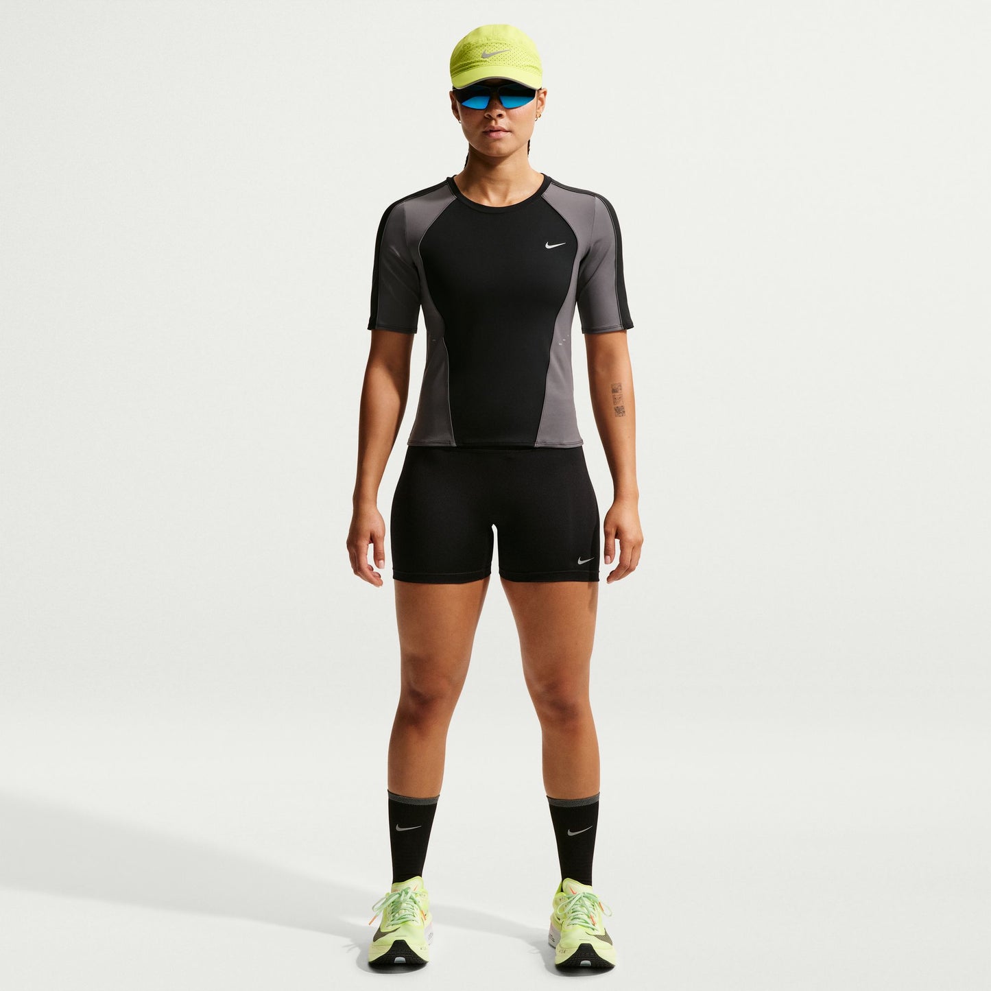 Nike Tempo High-Waisted 10cm (approx.) Tight Women's - Black/Black