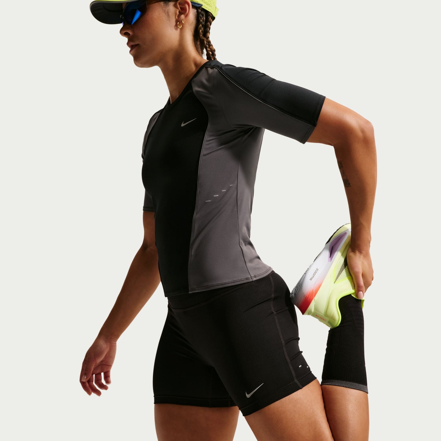 Nike Tempo High-Waisted 10cm (approx.) Tight Women's - Black/Black