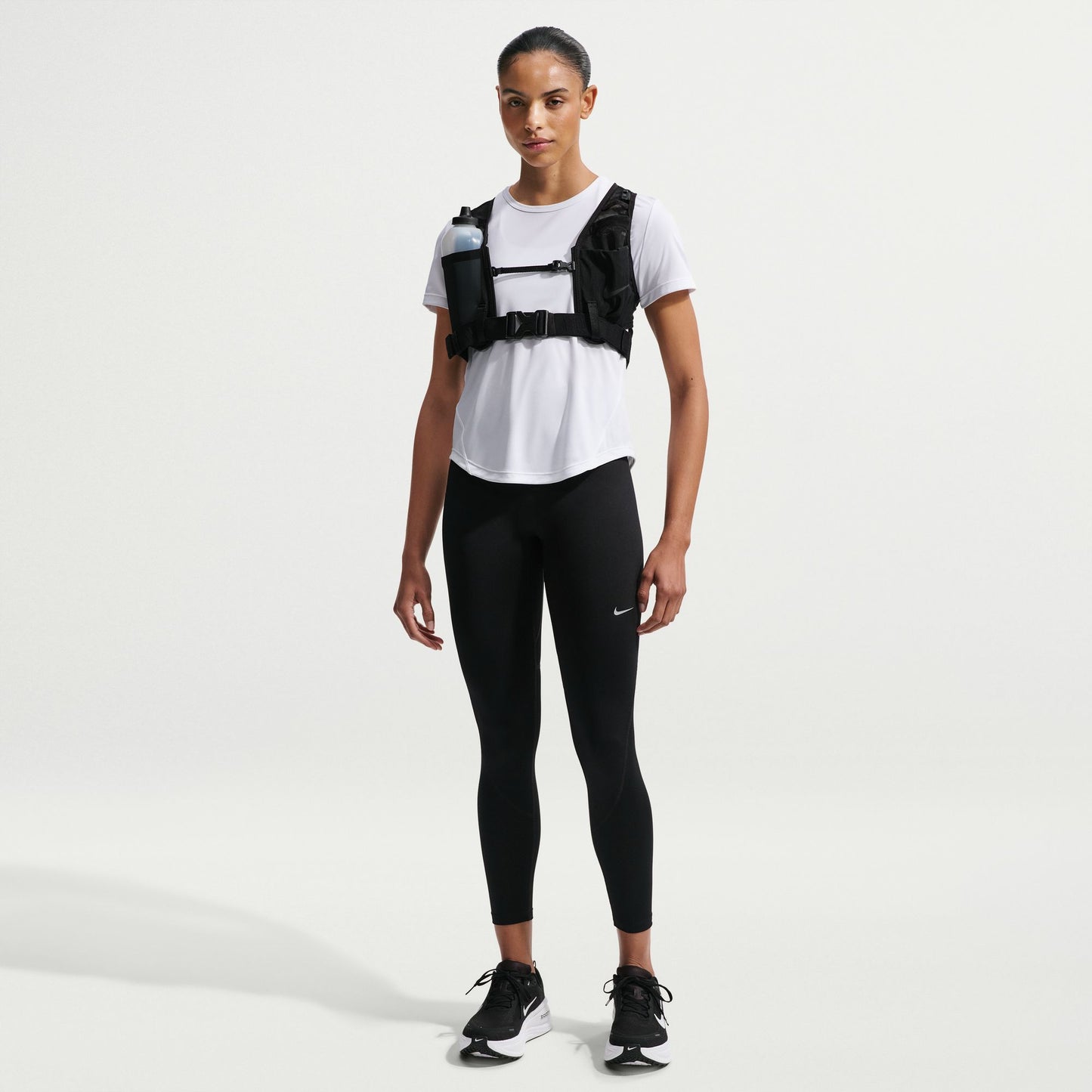 Nike Tempo High-Waisted 7/8 Running Leggings Women's  - Black