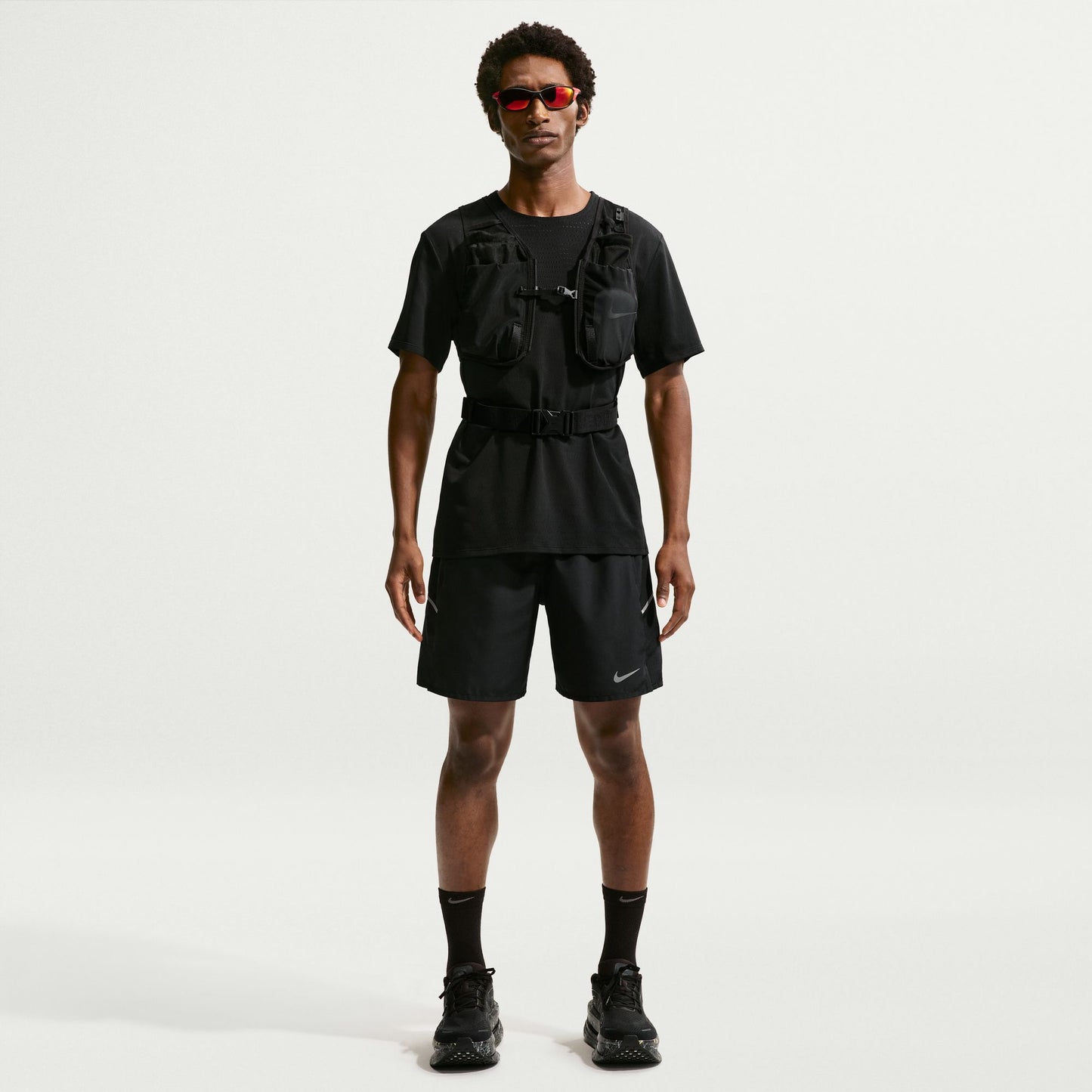Nike Dri-Fit Miler 7IN 2IN1 Men's Short -  Black