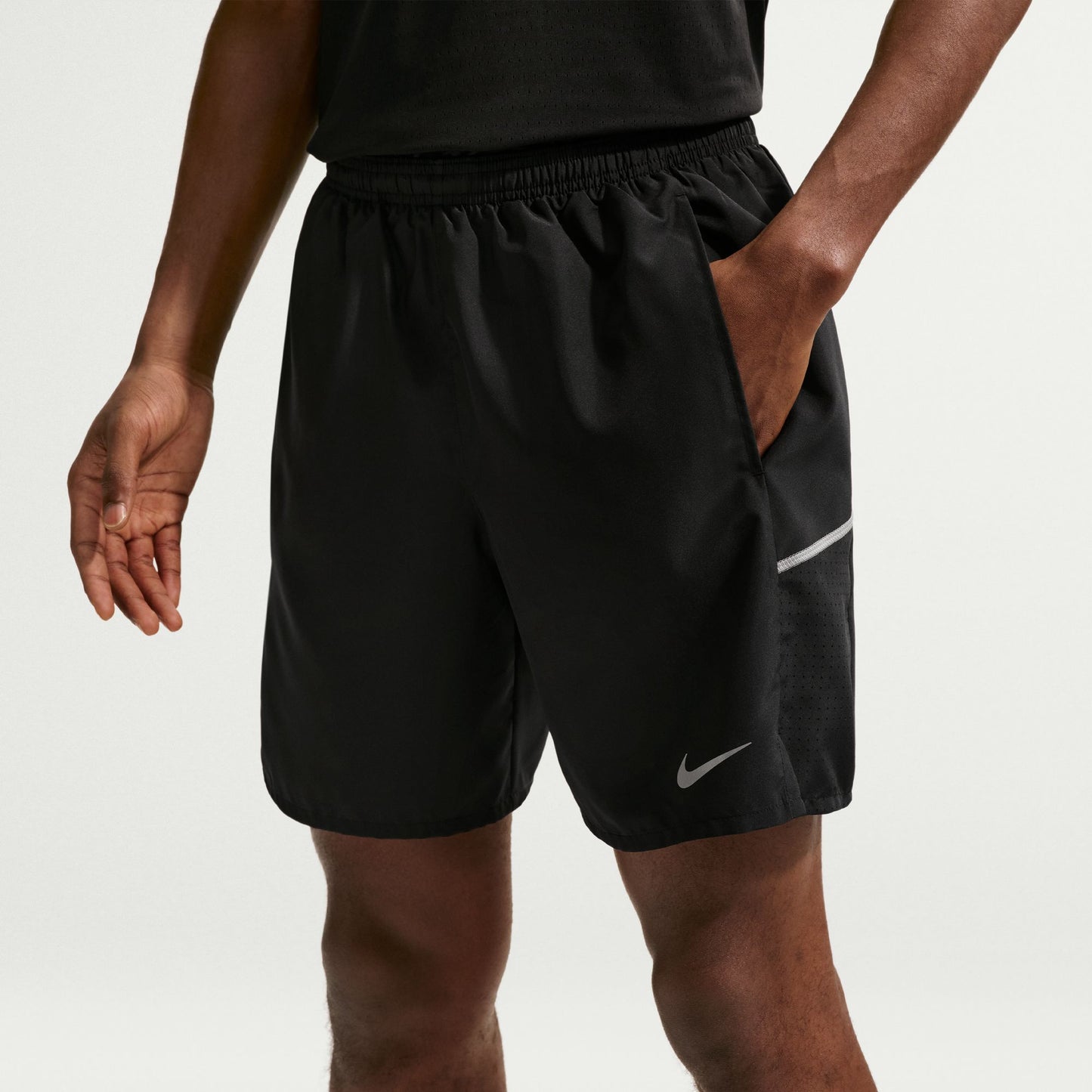 Nike Dri-Fit Miler 7IN 2IN1 Men's Short -  Black
