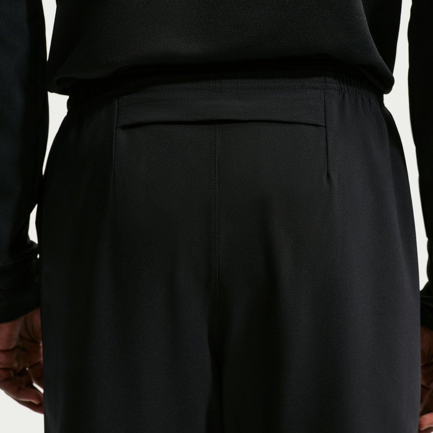 Nike Dri-FIT Miler Woven Running Trousers Men's - Black/Black